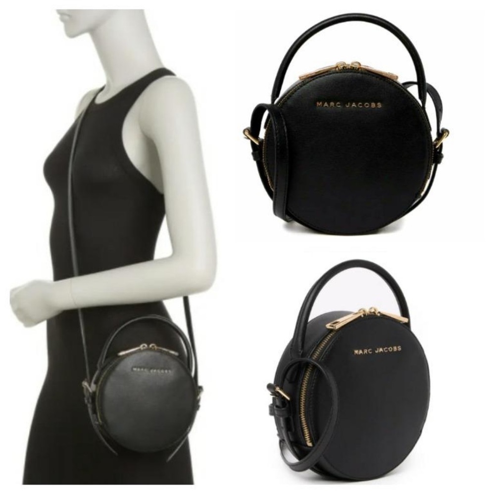 Marc Jacobs Black Circle Commuter Crossbody Bag - new without tags